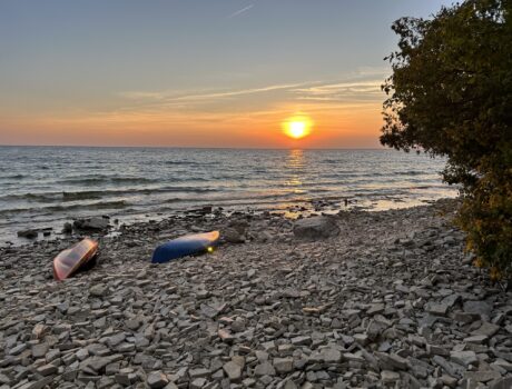 Lake Michigan sunset